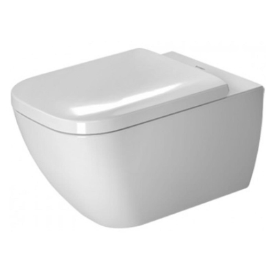 DURAVİT - Duravit Klozet Asma+Amortisörlü Kapak Happy D.2 Plus Beyaz 2222390075 + 0064590095