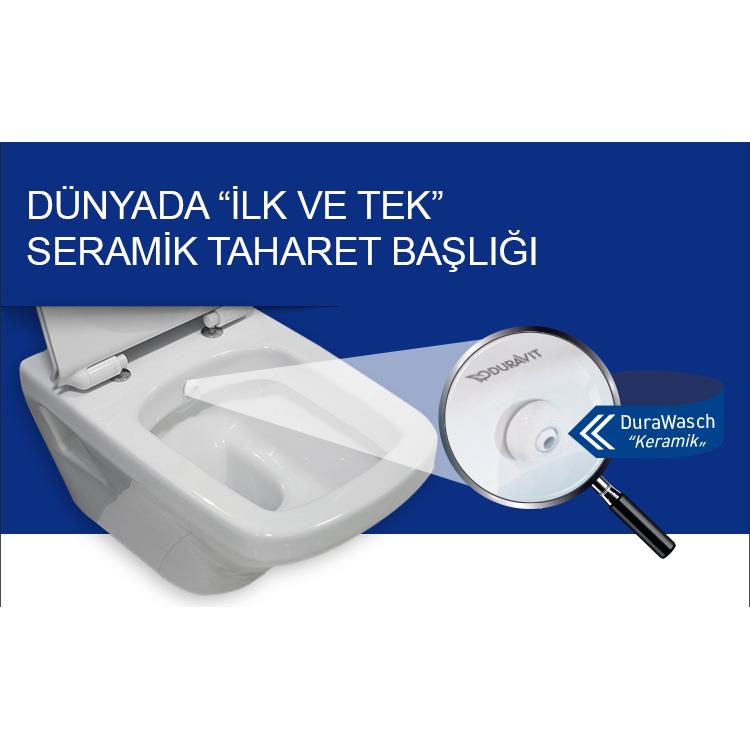 Duravit Klozet Özel Kutulu Durastyle Asma  Kapak Dahil 45363900A1 - 20DRV45383920A1