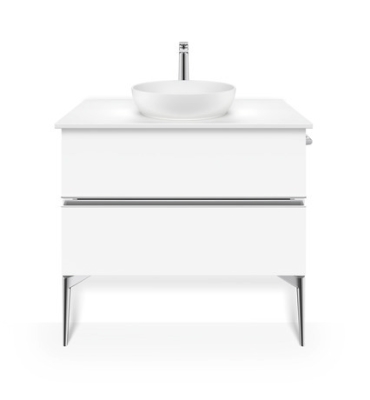 DURAVİT - Duravit Lavabo Sıvıda Çanak 40 cm Mat Beyaz 2660000032 (1)