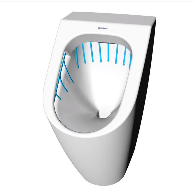 Duravit Pisuar ME by Starck Rimless 2809300000 - 20DRV2809300000-TAKIM