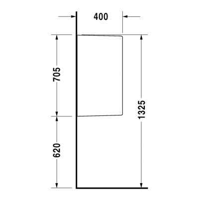 Duravit Pisuvar Ara Bölme Beyaz 8500000000 - Thumbnail 20DRV8500000000