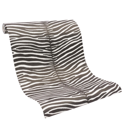DUVAR KAĞIDI - Duvar Kağıdı Siyah&Beyaz Zebra Desenli D-Dept Delicate Bamboo - Kağıt - 8