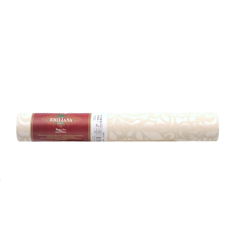 Duvar Kağıdı Kırık Beyaz Yapraklar Estetica Emiliana - Vinil - 10IEP37750-00