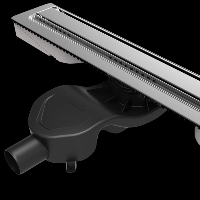 EVİMETAL - Evi Metal Duş Kanalı ProdiLine 50 lik Çıkışlı 50 cm Paslanmaz Çelik (1)