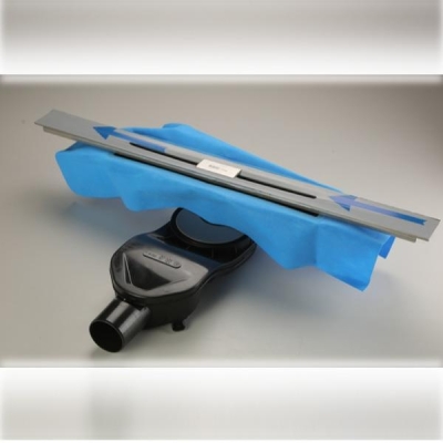 Evi Metal Duş Kanalı TrendLine 50 lik Çıkışlı 60 cm Satine Yüzey - Thumbnail 20EVİTDK11.1100.60.1SI