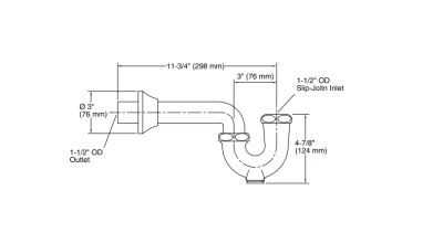 KOHLER - Kohler Eviye Sifonu