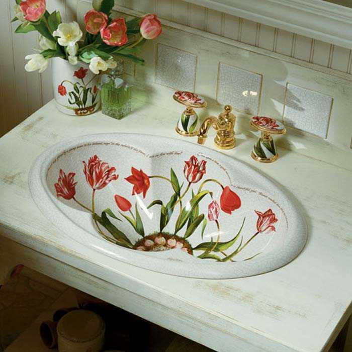 Kohler Lavabo Tezgah Üstü Fables & Flowers - 11KOH14173-000