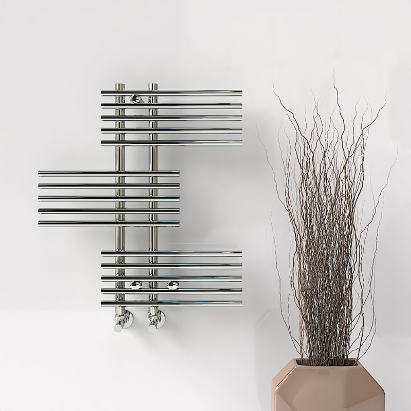 FIJI Dekoratif Havlupan 650x740 Krom - 1FIJ06500740K1PS