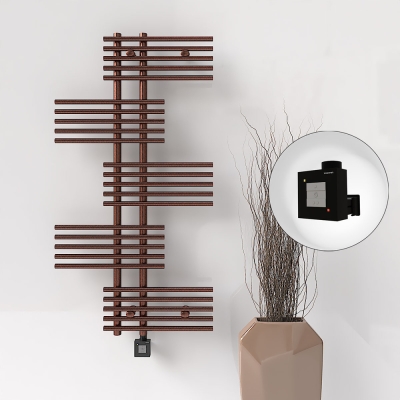 Radiva - FIJI Elektrikli Havlupan 650x1250 Bakır Eskitme (KTX1 Termostat) 300W - 500