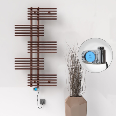 Radiva - FIJI Elektrikli Havlupan 650x1250 Bakır Eskitme (Musa Termostat) 300W