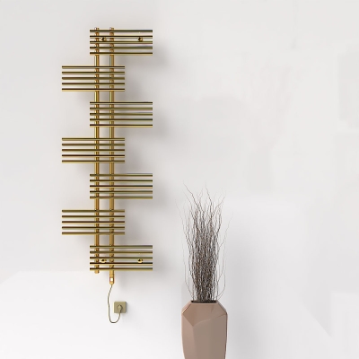 Radiva - FIJI Elektrikli Havlupan 650x1762 Altın (On/Off Düğmeli) 600W