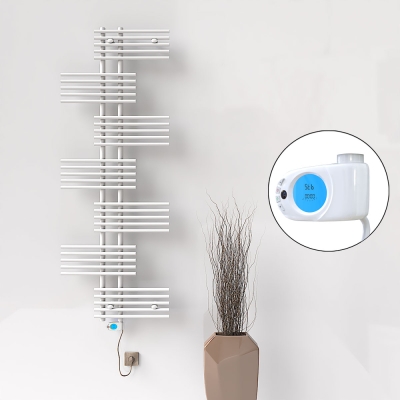 Radiva - FIJI Elektrikli Havlupan 650x1762 Beyaz (Musa Termostat) 900W (1)