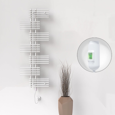 Radiva - FIJI Elektrikli Havlupan 650x1762 Beyaz (On/Off Düğmeli) 900W