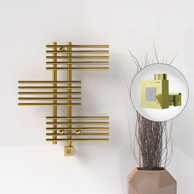 Radiva - FIJI Elektrikli Havlupan 650x740 Altın (KTX1 Termostat) 200W (1)