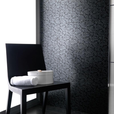 PORCELANOSA - Porcelanosa Duvar Karosu Fiore Antracita 37.3 x 65.9 cm