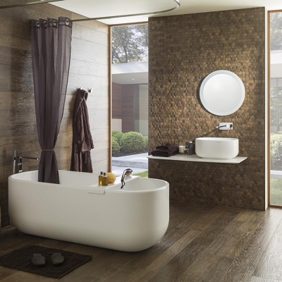 PORCELANOSA - Porcelanosa Duvar Karosu Forest Chelsea Nut 31.6 x 59.2 cm (1)