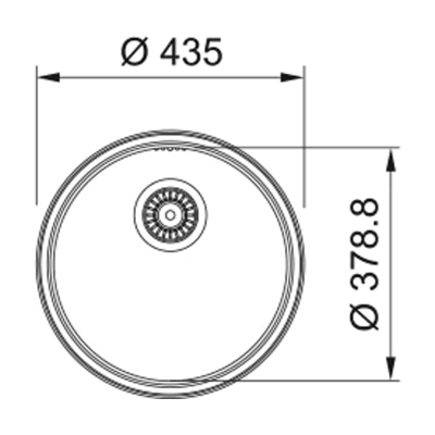  Franke Eviye Boccını Rox 610/110 Paslanmaz Çelik 101.0692.523 - Thumbnail 20FRN101.0692.523