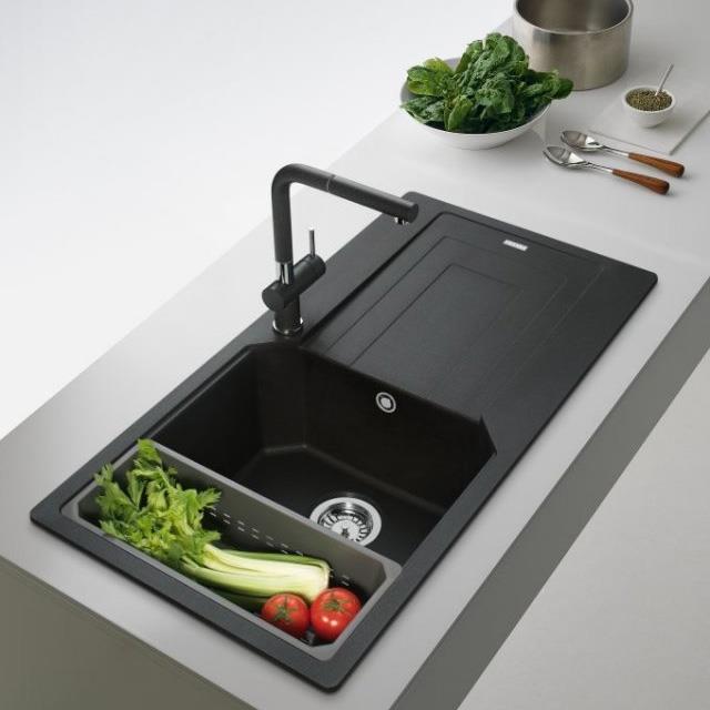 Franke Eviye Urban UBG 611 -100 Siyah Silgranit 114.0548.507 - 20FRN114.0548.507