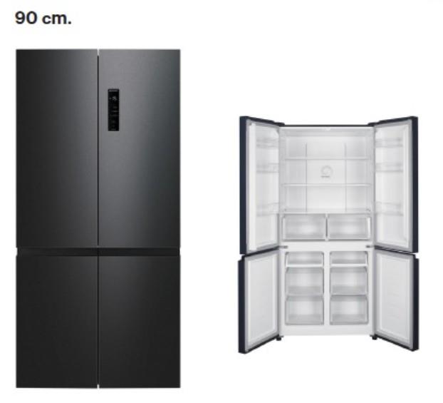 Franke No Frost Buzdolabı FMD 600 TNF NE E Black Inox - 20FRN118.0713.841