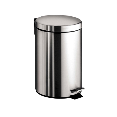 GEDY - Gedy Çöp Kutusu 5 lt Pedallı Parlak Paslanmaz Çelik 270913