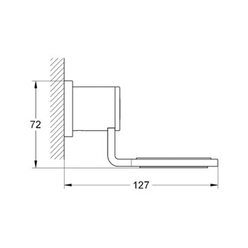 Grohe Allure Sabunluk Ve Diş Fırçalık Tutacağı - 40278000 - 10GRO40278000