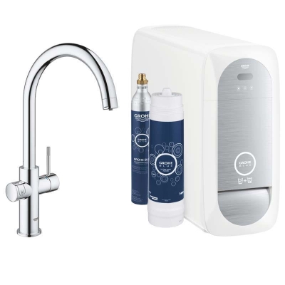 GROHE - Grohe Blue Home Arıtmalı İçme Suyu ve Soda Yapan Eviye Bataryası - 31545001 - 1