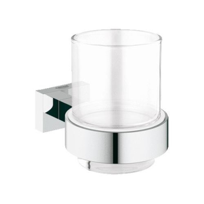 GROHE - Grohe Essentials Cube Sabunluk Ve Diş Fırçalık Tutacağı - 40508001 - 5