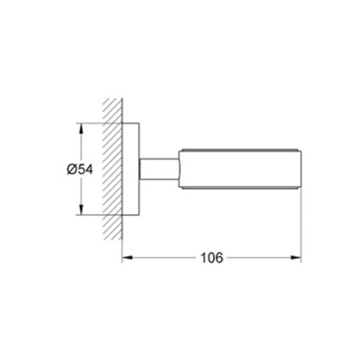 GROHE - Grohe Essentials Sabunluk Ve Diş Fırçalık Tutacağı - 40369001