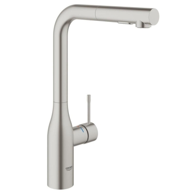 GROHE - Grohe Eviye Bataryası Spiralli 2 Fonk Essence Super Steel - 30270DC0 - 0