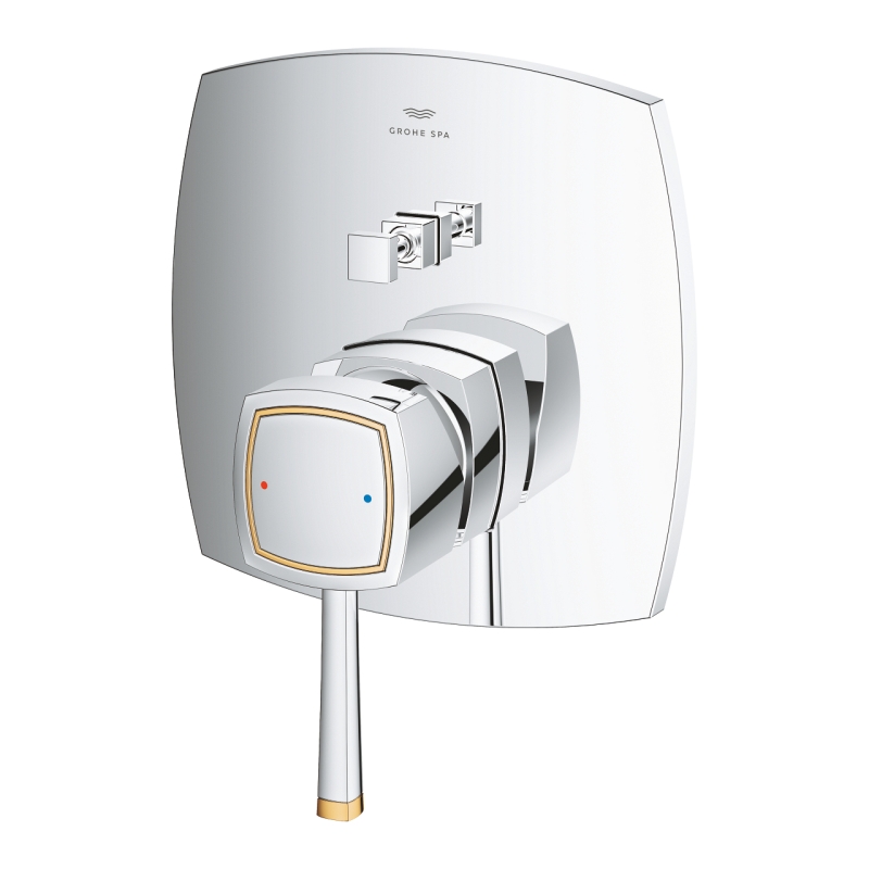 Grohe Grandera Ankastre Banyo/Duş Bataryası Krom/Altın – 24260IG0 - 10GRO24260IG0