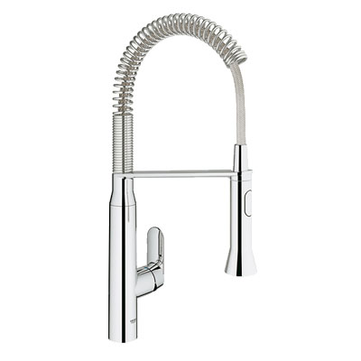GROHE - Grohe Eviye Bataryası Spiralli 2Fonk Profesyonel K7 Krom-31379000 - 0