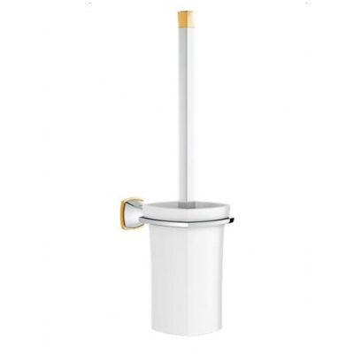 GROHE - Grohe Tuvalet Fırçalığı Grandera Krom/Altın - 40632IG0 - 6