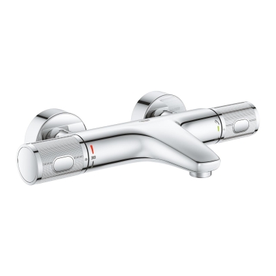 GROHE - Grohe Grohtherm 1000 Termostatik Banyo Bataryası Krom - 34779000