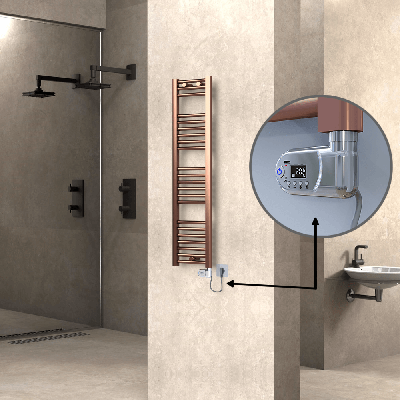  - HAITI Elektrikli Havlupan 300x1200 Düz Bakır Eskitme (Thesis Termostat) 200W (1)