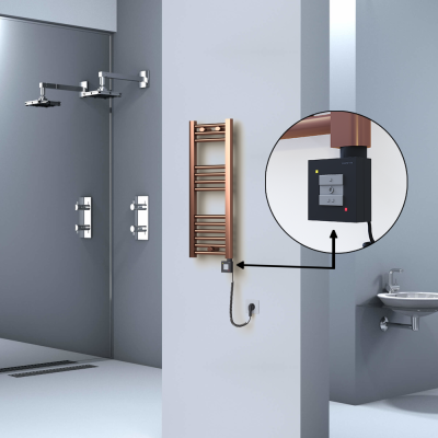  - HAITI Elektrikli Havlupan 300x800 Düz Bakır Eskitme (KTX1 Termostat) 200W Spiral Kablolu (1)