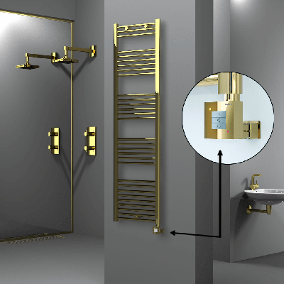 HAITI Elektrikli Havlupan 500x1800 Düz Altın (KTX1 Termostat) 600W - Thumbnail 1HAI05001800DK2PEB060