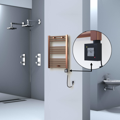  - HAITI Elektrikli Havlupan 500x700 Düz Bakır Eskitme (KTX1 Termostat) 200W Spiral Kablolu (1)