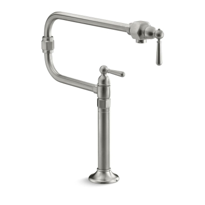 KOHLER - Kohler Hirise Eviye Bataryası ve Tencere Doldurma Bataryası, Mat Çelik - 1