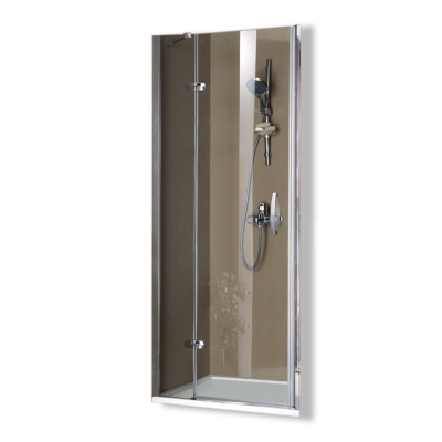 HÜPPE - Hüppe Aura Duş Kabini Menteşeli - Tek Kapılı İki Duvar Arası 100 cm - 1