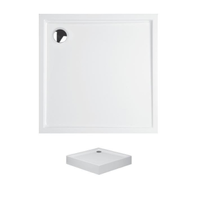 HÜPPE - Hüppe Streamline Kare Monoblok 90 x 90 cm Duş Teknesi