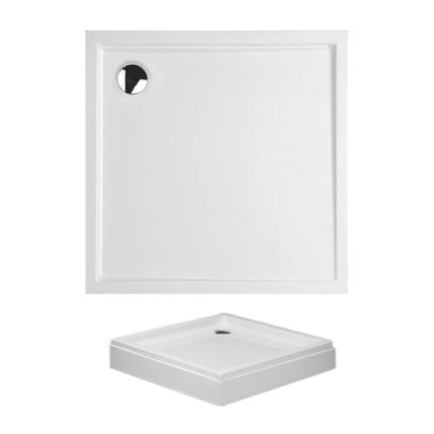 HÜPPE - Hüppe Streamline Kare Panelli Duş Teknesi 100 x 100 cm - 0