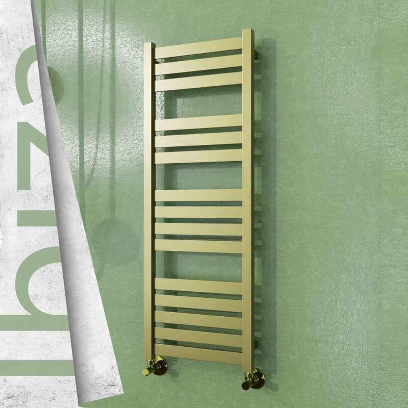 IBIZA Paslanmaz Çelik Havlupan 400x1165 Satine Altın - 1IBI04001165K2SS