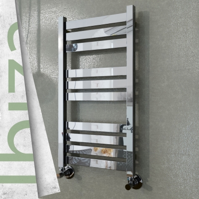 Radiva - IBIZA Paslanmaz Çelik Havlupan 400x780 Ayna Polisaj (1)