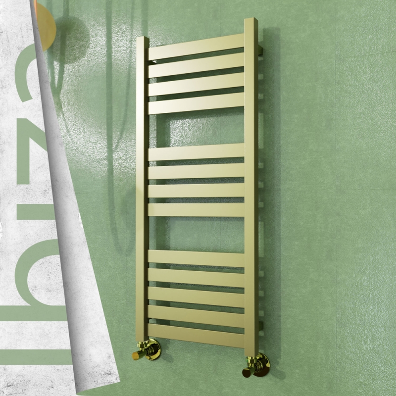 IBIZA Paslanmaz Çelik Havlupan 400x960 Satine Altın - 1IBI04000960K2SS