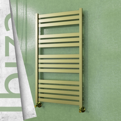 Radiva - IBIZA Paslanmaz Çelik Havlupan 600x1165 Satine Altın (1)