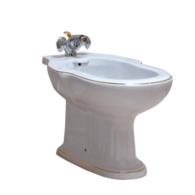 JORGER - Jörger Bide Leonardo Tek Delikli Beyaz/Altın - 1