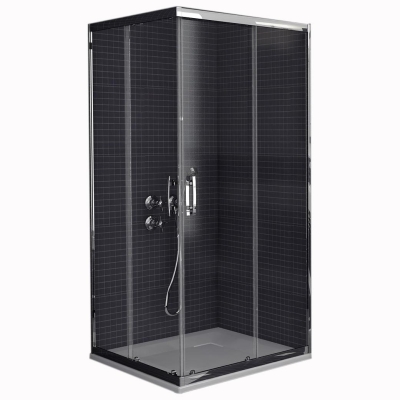 KABİNET - Kabinet Duş Kabini Köşe Kare Rossi Ars.D242a 90 X 90 cm