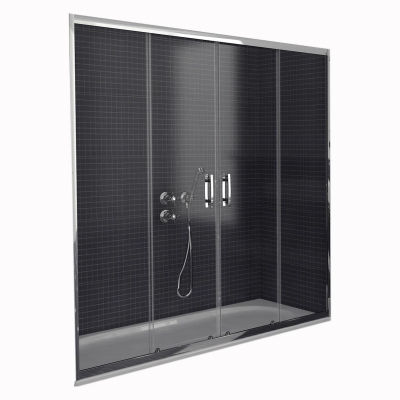 KABİNET - Kabinet Duş Kabini Ön Cephe Rossi Ars.D142a 140 cm