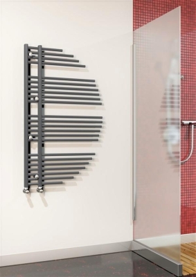 RADİVA - Keros Dekoratif Havlupan 680x1200 Antrasit RADİVA - Keros Dekoratif Havlupan 680x1200 Antrasit