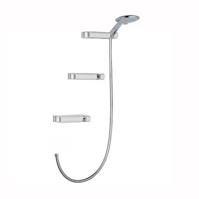 RADA - Kohler El duşu & Hortum ve 3 Askılı Raf Takımı Mira Shelves